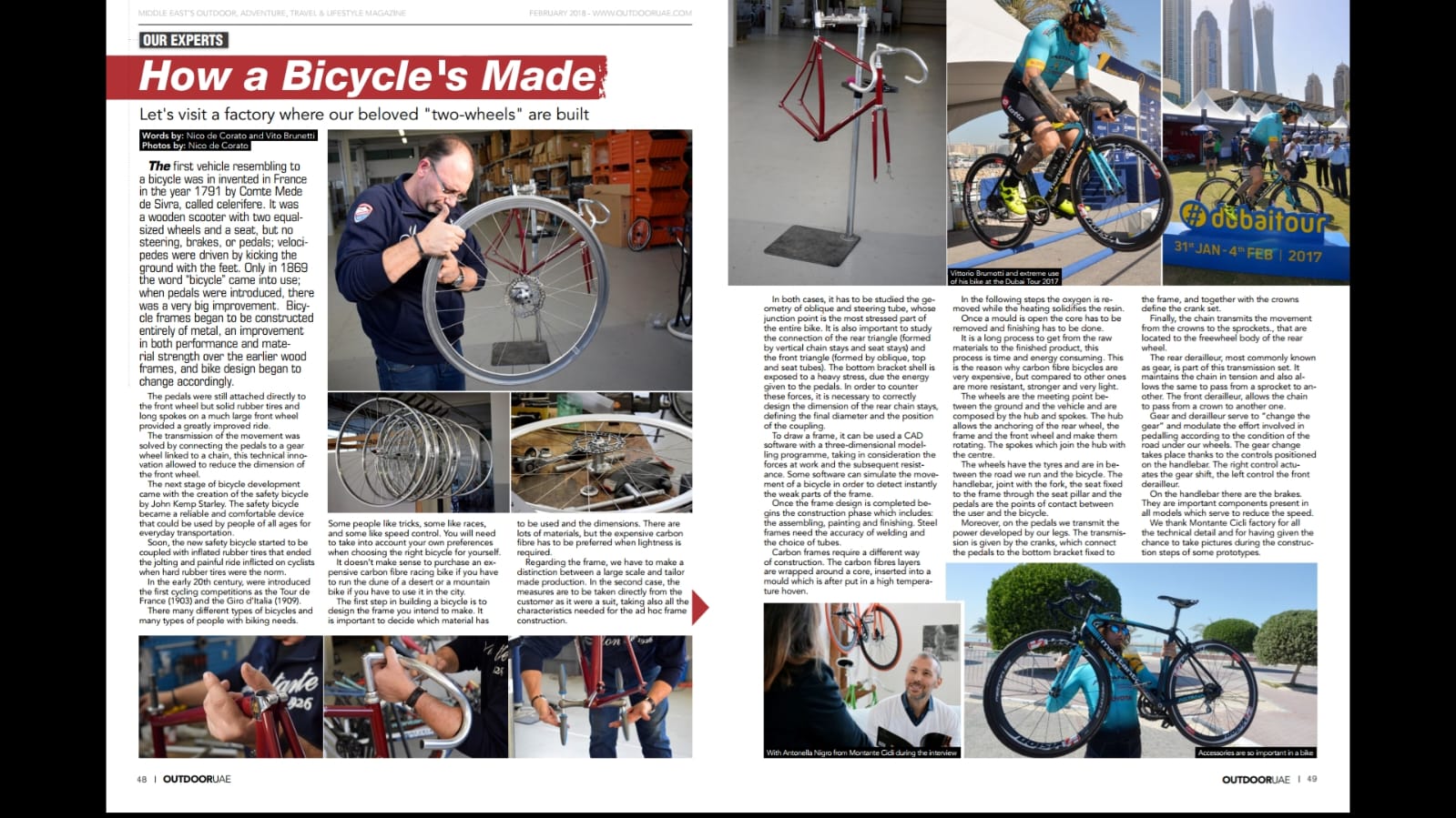 Outdoor UAE How Bicycle Made