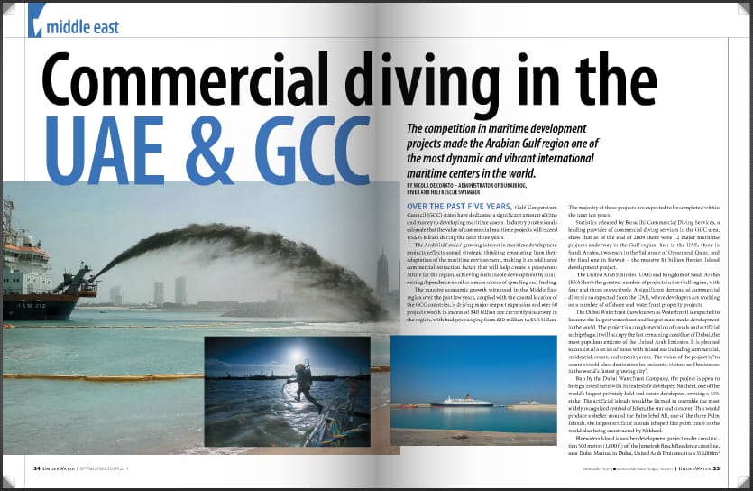 Commercial Diving in UAE & GCC