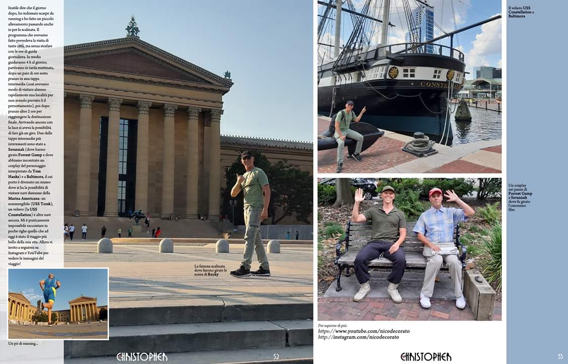 Christopher Rocky Steps and Savannah