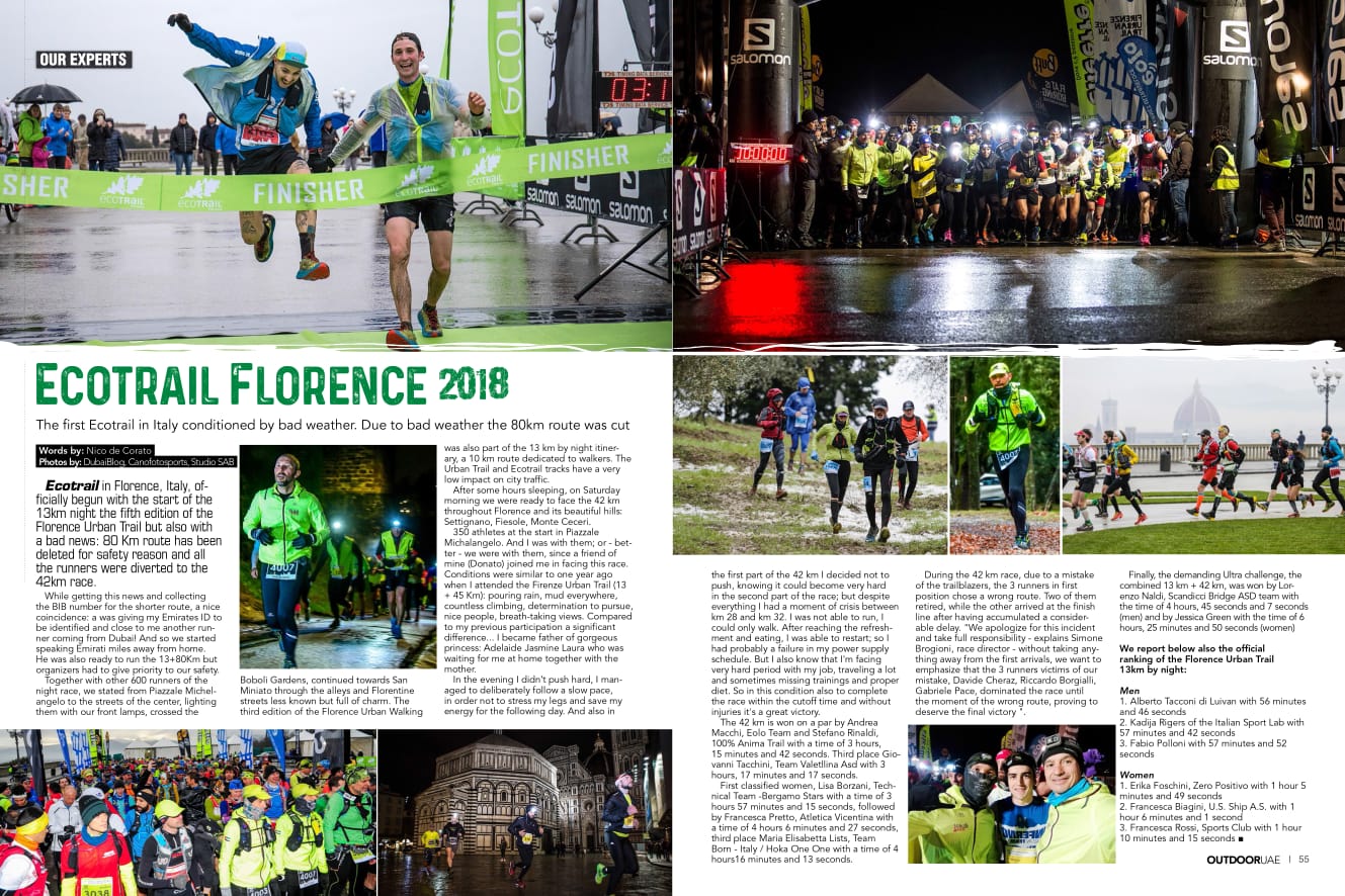 Outdoor UAE EcoTrail Florence